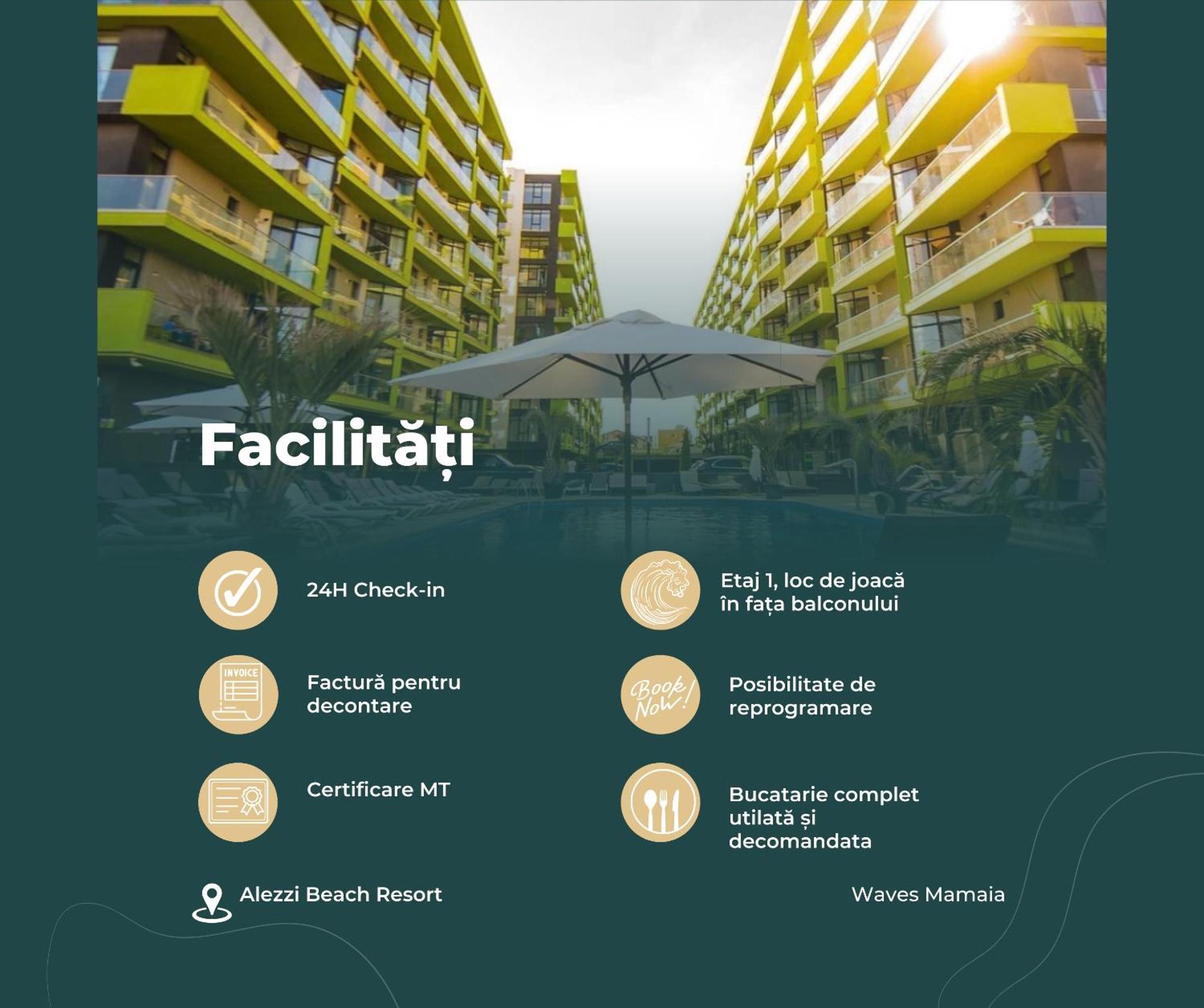 Apartmán Waves 13 Năvodari Exteriér fotografie